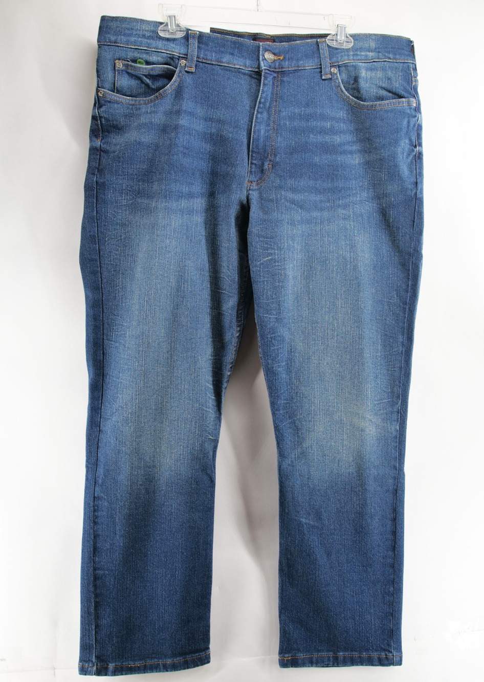 Lee Men's Heritage Denim MVP Slim Straight Jeans 40x30 Medium Wash NWT Stretch